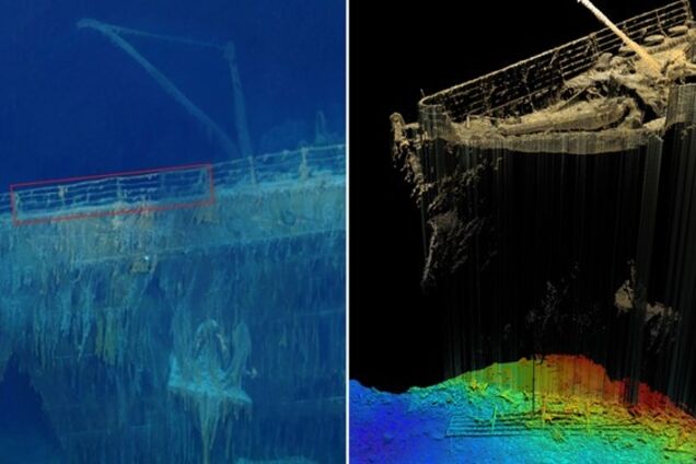 Який вигляд має 'Титанік' після 112 років під водою: дослідники знайшли втрачену статую Діани і показали фото корабля