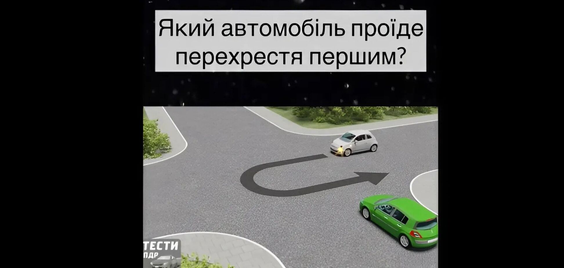 Тест на знання ПДР