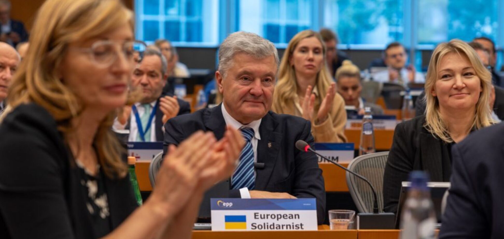 'Путин использует ваш страх как оружие': Порошенко в Брюсселе призвал европейских партнеров поддержать Украину