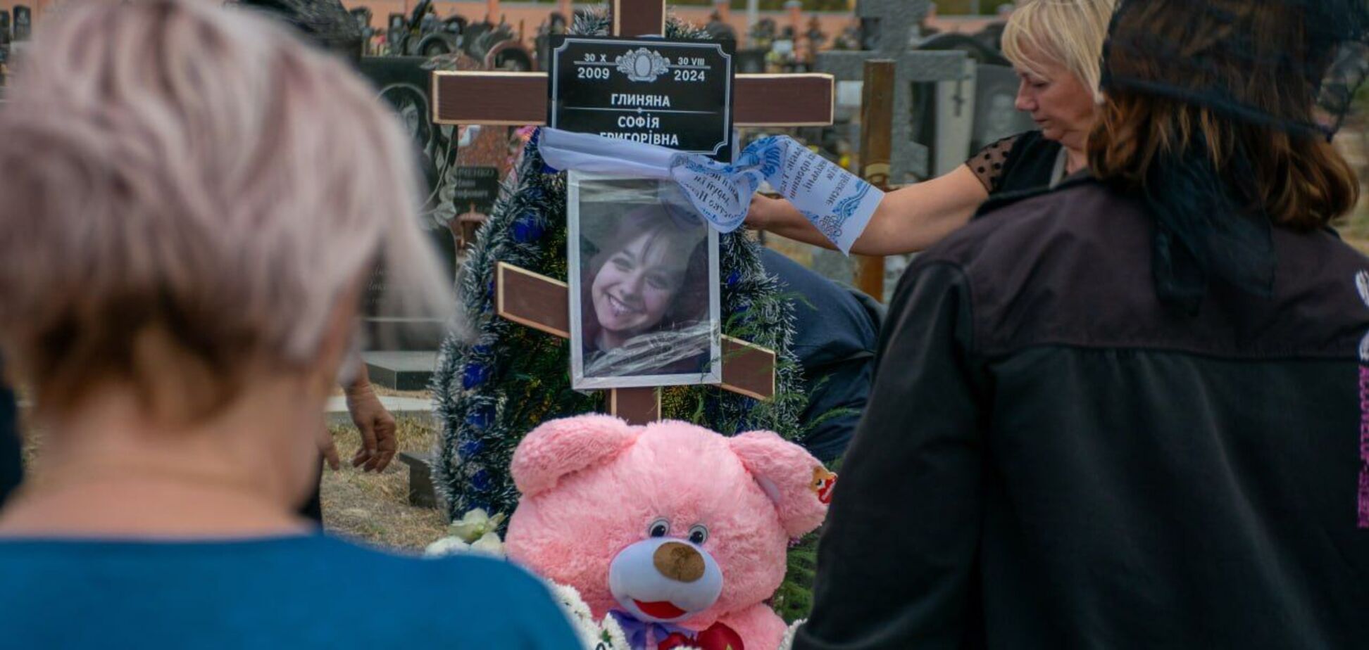 14-летнюю Софию убил вражеский обстрел