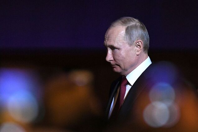 Российский диктатор Владимир Путин