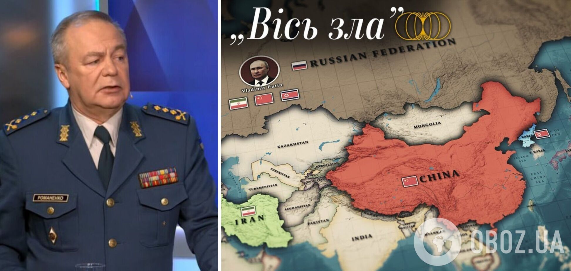 'Ось зла' наладила взаимодействие: генерал Романенко оценил уровень угрозы от передачи России корейских и иранских баллистических ракет