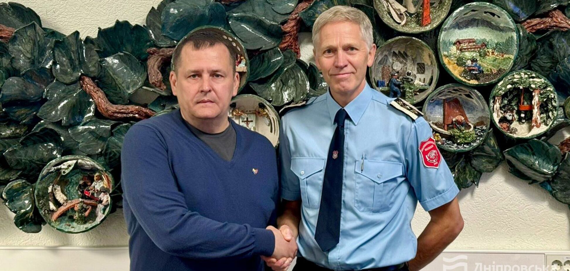 Мэр Днепра Филатов в норвежском Драммене рассказал о вызовах войны с РФ для города