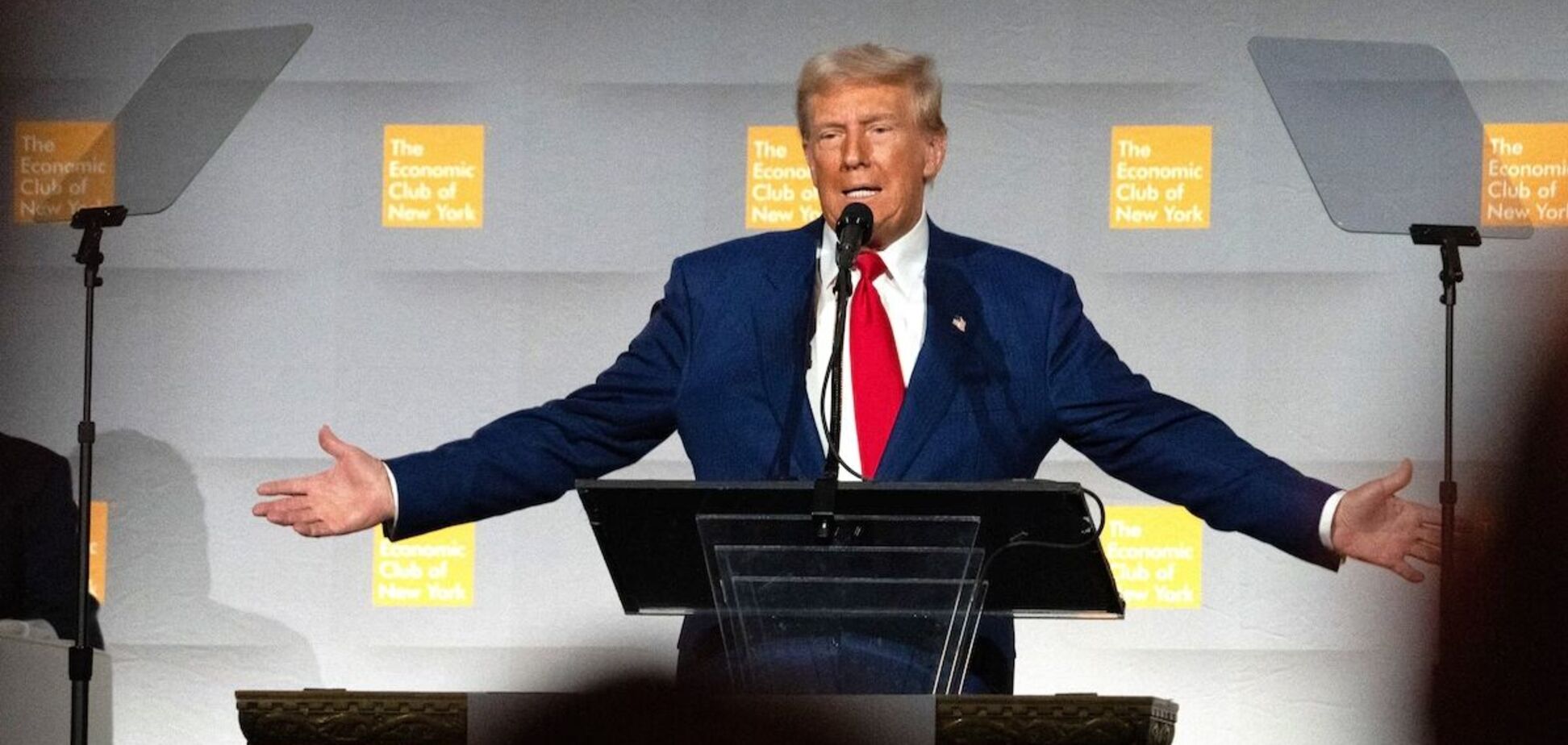 Трамп в Economic Club