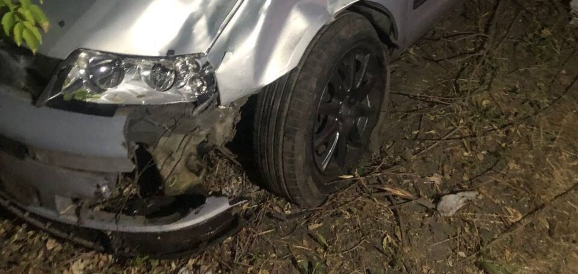 В Кривом Роге пьяный водитель сбил насмерть мотоциклиста и пытался скрыться в поле: его задержали. Фото и видео