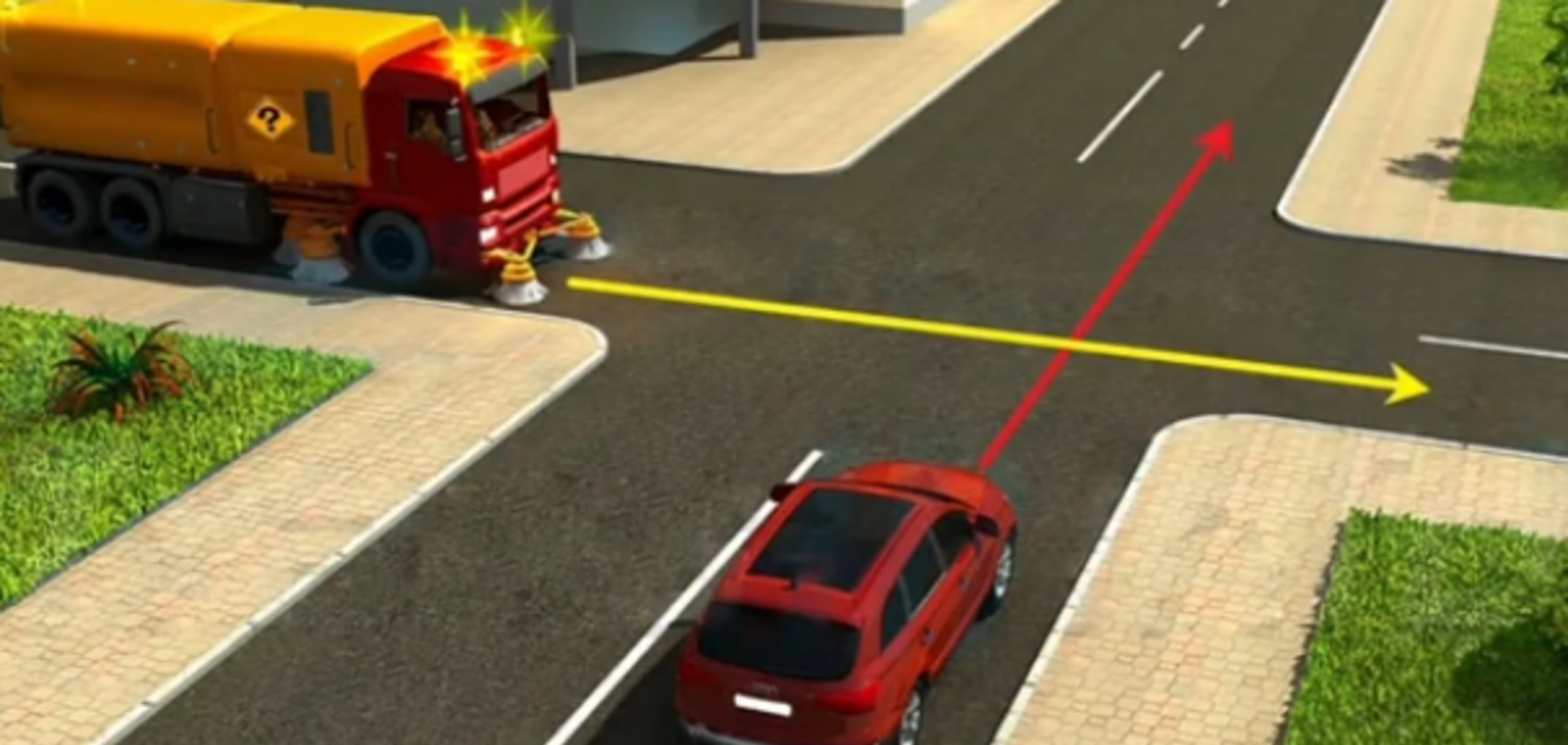 Хто з водіїв проїде першим? Швидкий тест на знання ПДР