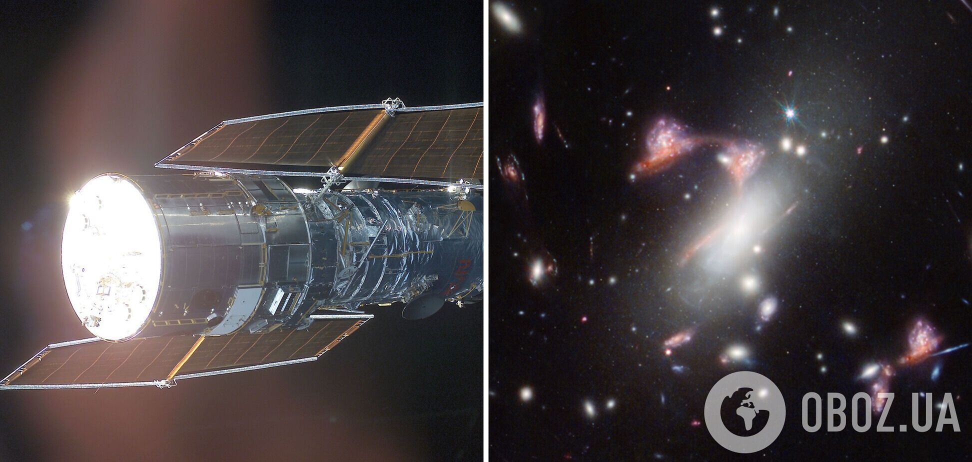 Телескоп Джеймса Уэбба зафиксировал в космосе огромный вопросительный знак. Фото