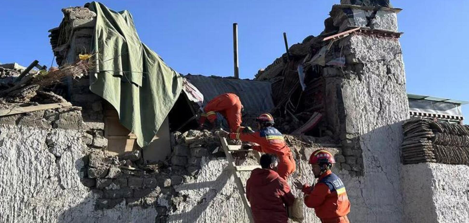 Кількість постраждалих від землетрусу у Тибеті зросла до 337 осіб: усі подробиці стихійного лиха. Фото і відео