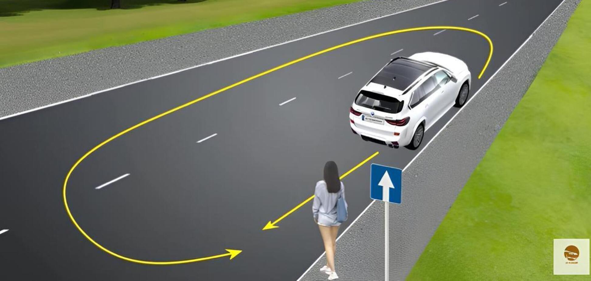 Як дозволено повернутися назад? Непросте завдання з ПДР