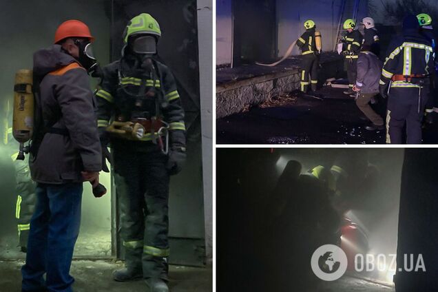 У Києві на підстанції ДТЕК сталась пожежа: частина Троєщини без світла. Фото та подробиці