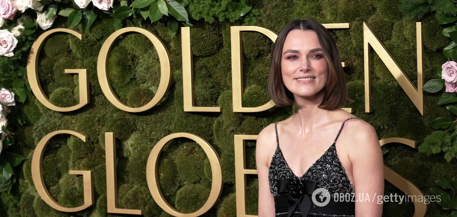 Кира Найтли вышла на красную дорожку 'Золотого глобуса' с новой стрижкой и задала тренд. Фото