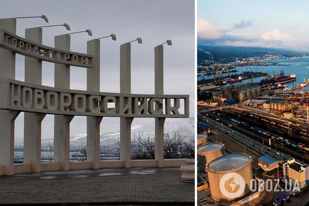 Українські безпілотники атакували порт Новоросійська: зафіксовано щонайменше 7 прильотів. Відео