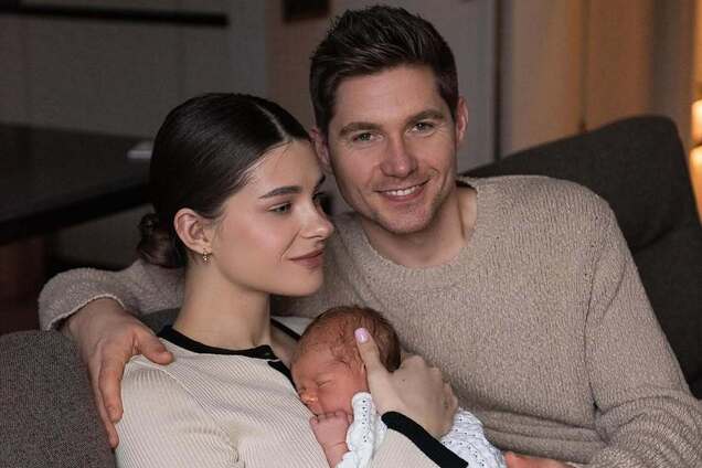 Владимир Остапчук показал трогательные фото сына, которому исполнился месяц