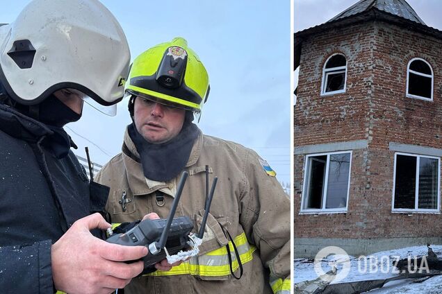 На Прикарпатті внаслідок пожежі знищено будівлю гімназії, учнів перевели на дистанційку. Фото