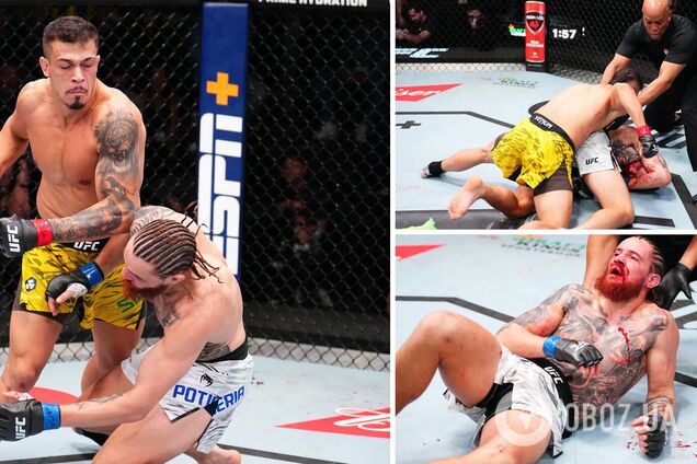 Відомий український боєць програв нокаутом у першому ж раунді в UFC. Відео