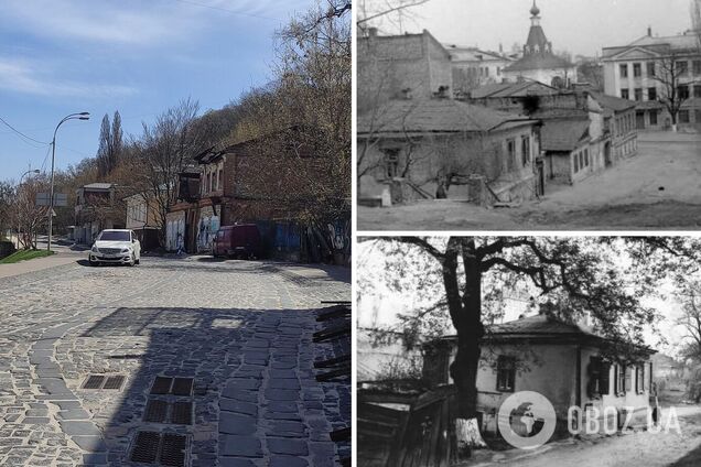 Место, где селились ремесленники, известное еще во времена Киевской Руси: улица Боричев Ток в 1960-х годах. Фото