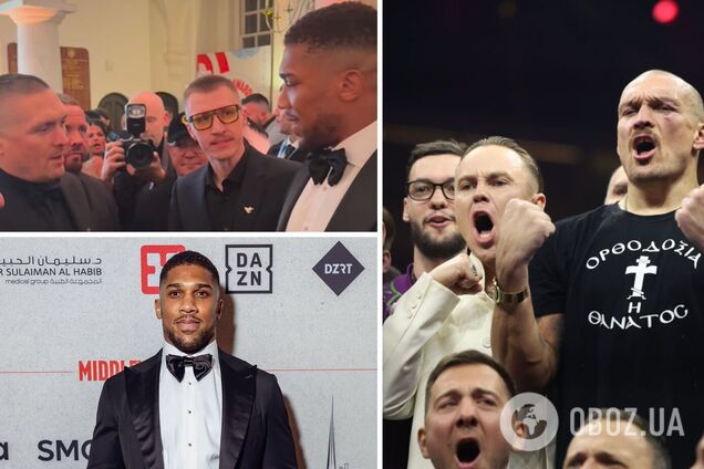 Джошуа встретился с Усиком в Лондоне: что сказал британец в глаза украинцу. Видео