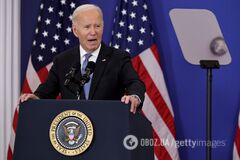 'Путину не удалось покорить Украину и разрушить единство НАТО': Байден подвел итоги своего президентства. Видео