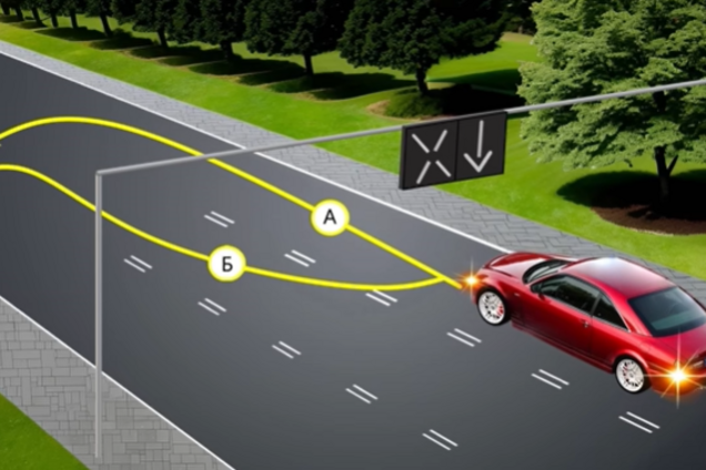 Как правильно повернуть налево? Задания на знание ПДД