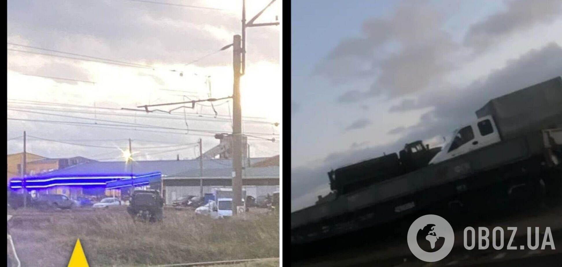 Агенти 'Атеш' розвідали залізничну станцію в Криму, де окупанти розміщують свою техніку. Фото