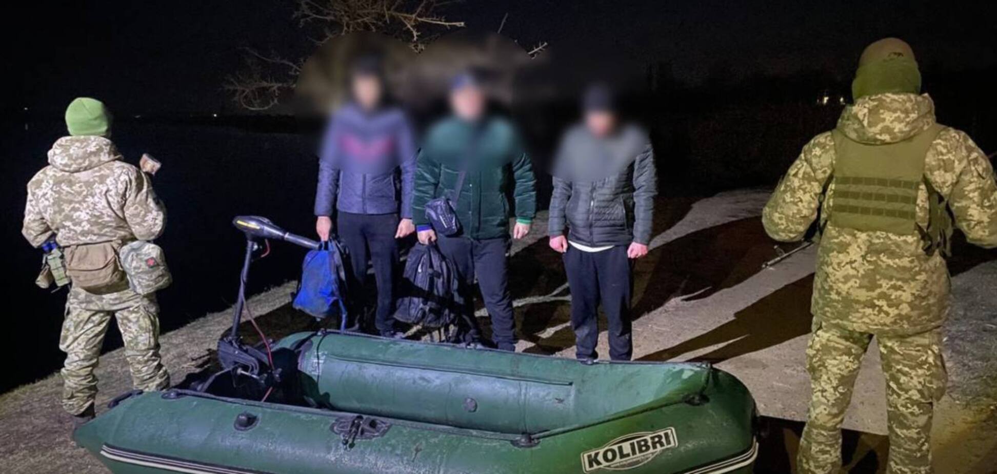 Пограничники задержали россиянина, незаконно переправлявшего мужчин из Украины за границу. Фото