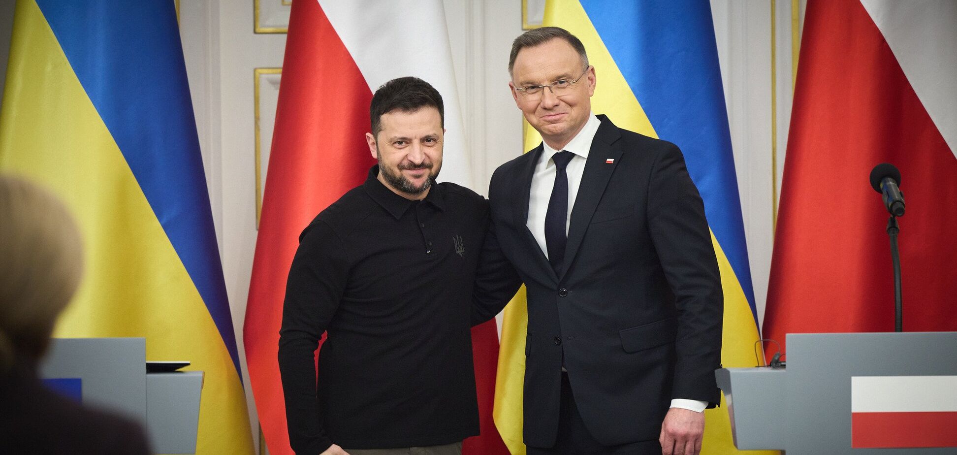 Президенты Украины и Польши обсудили послевоенную реконструкцию Украины