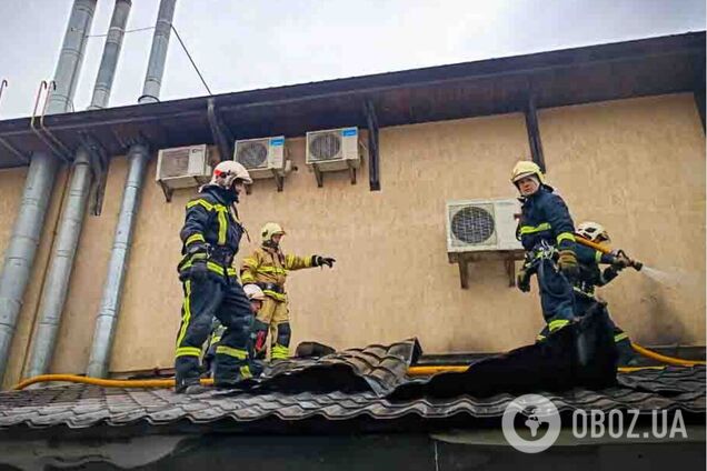 Под Киевом произошел пожар на территории гостинично-ресторанного комплекса: есть пострадавший. Подробности и фото