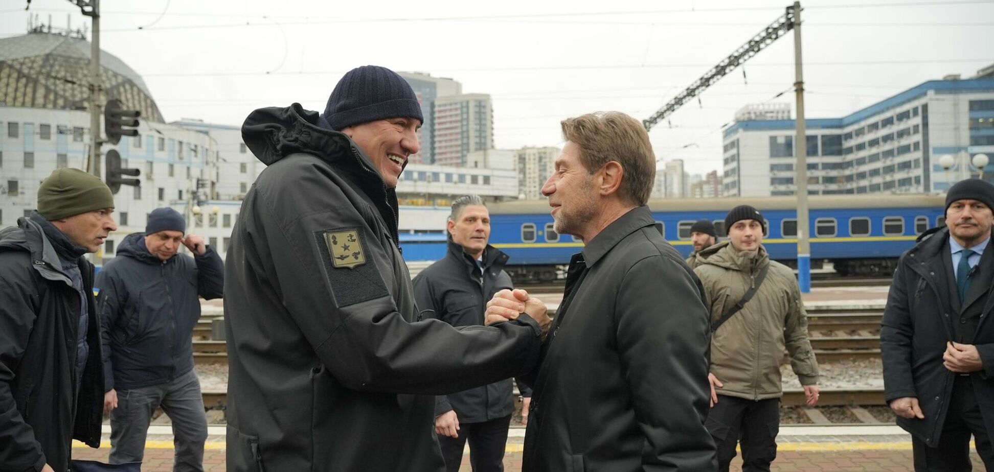 До Києва прибув з візитом міністр оборони Італії Гвідо Крозетто. Фото