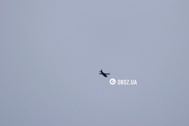 Не 'Шахед': что за необычный дрон заметили над Киевом во время визита Стармера. Фото и видео