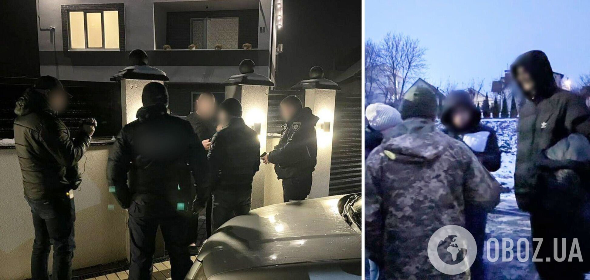 Нацполиция проводит более 200 обысков по делам о незаконном пересечении границы военнообязанными. Фото