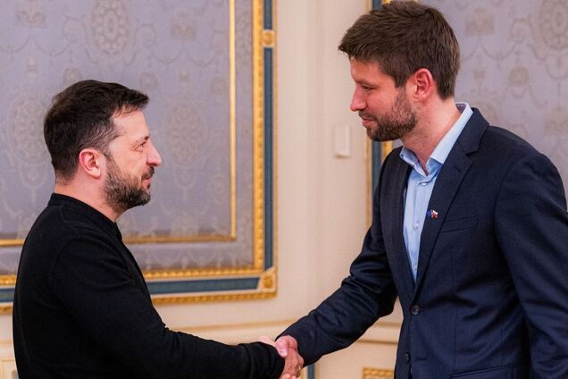 Зеленський зустрівся з головою найбільшої опозиційної партії Словаччини: з'явились подробиці