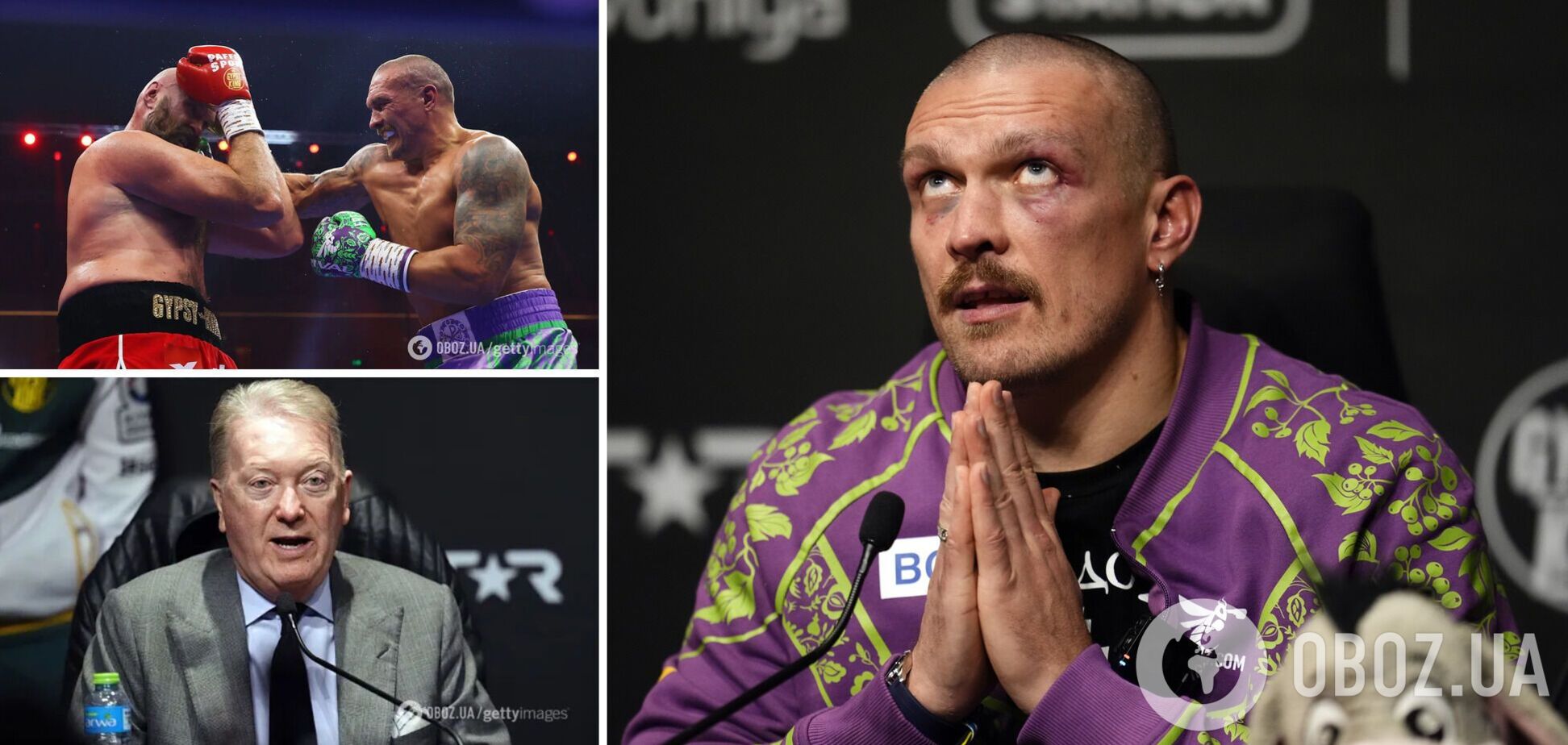 'Никуда Усик не вернется. Это невозможно'. Украинский чемпион получил категорический 'диагноз' от промоутера Тайсона Фьюри