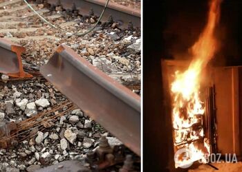 Агенти 'Атеш' провели диверсію на залізниці біля ракетно-артилерійського складу в Тверській області. Фото і відео