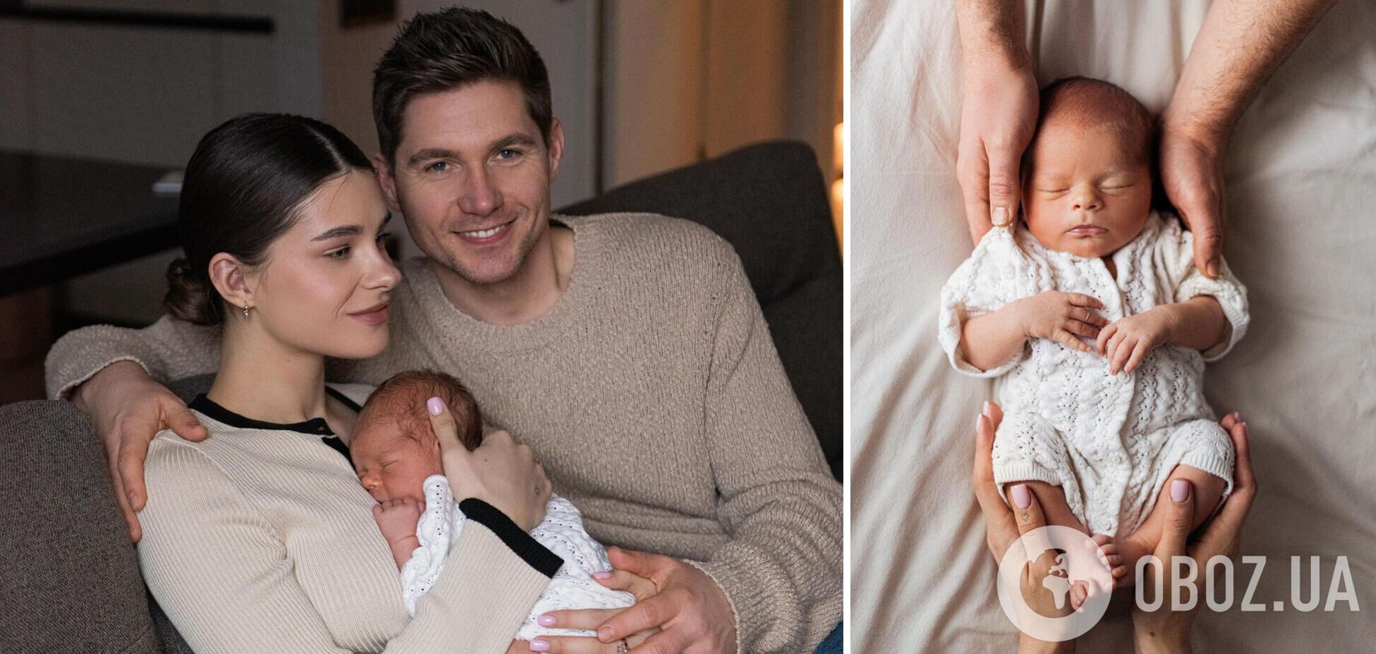 'На маму похож!' Владимир Остапчук и Екатерина Полтавская очаровали фото сына, которому нет и месяца
