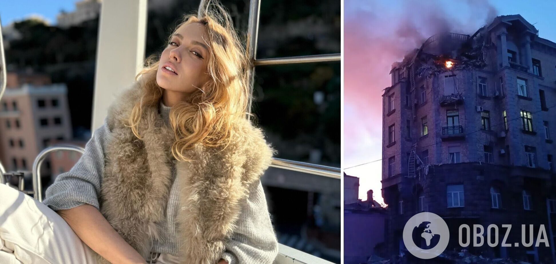 Российский обстрел 1 января повредил жилье Оли Поляковой в центре Киева: певица чудом не пострадала