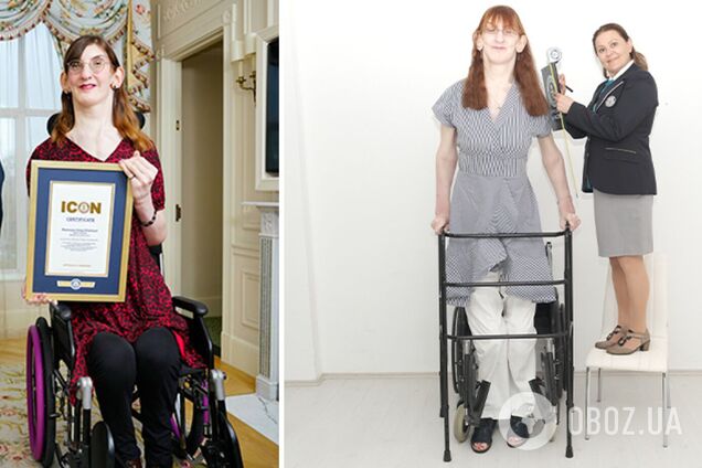 Самая высокая женщина в мире, имеющая редкую генетическую болезнь, поделилась грандиозными планами на 2025 год