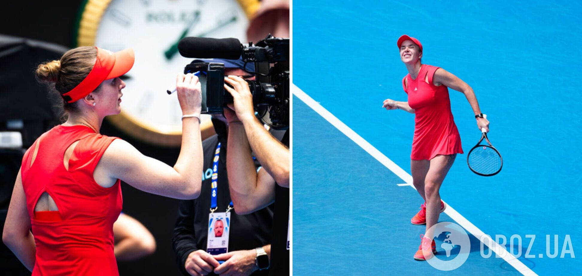 Світоліна, розгромивши росіянку, залишила послання про Україну: що написала тенісистка на камері на Australian Open-2025