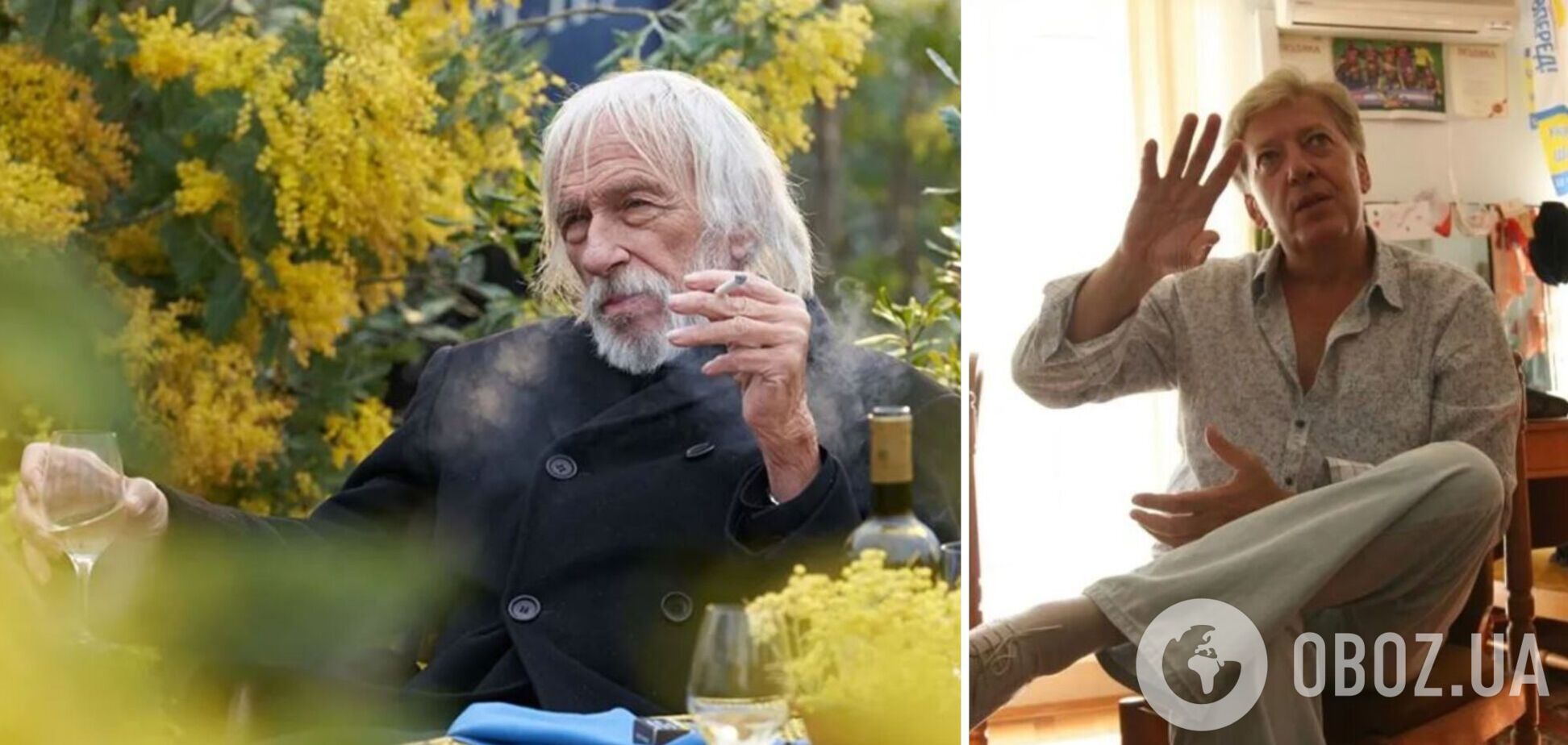 Актор Лесь Задніпровський розповів, як опинився у маєтку легендарного П'єра Рішара: кинувся обійматись, коли почув про Україну