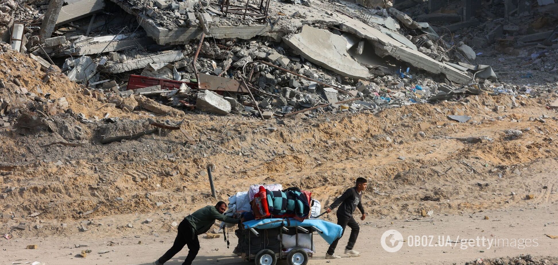 Около 60% зданий города разрушены полностью: CNN показал кадры из Газы после 15 месяцев войны. Видео