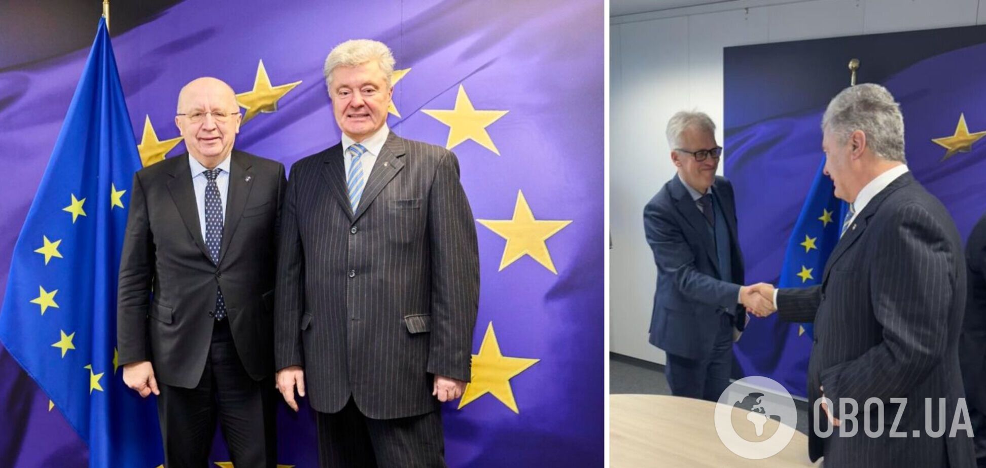 Порошенко в Брюсселе встретился с еврокомиссаром Кубилюсом: о чем говорили