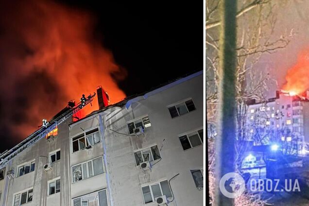 Окупанти атакували Миколаїв ударними дронами, є руйнування і постраждалі: відео моменту вибуху і кадри від рятувальників