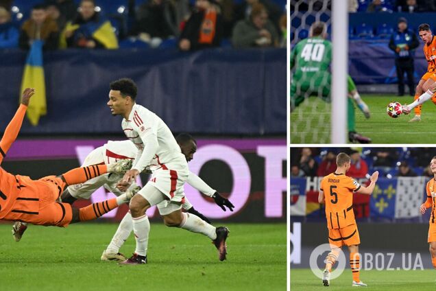 'Шахтер' с пижонским голом 'паненкой' и суперсейвом Ризныка добыл победу в Лиге чемпионов. Видео