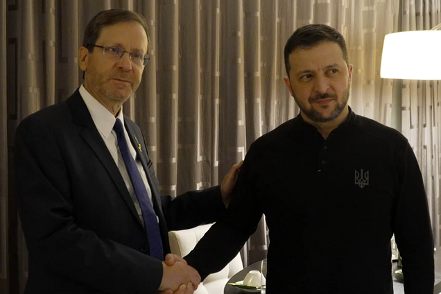 Говорили про спільні виклики: Зеленський провів зустріч з президентом Ізраїлю. Відео