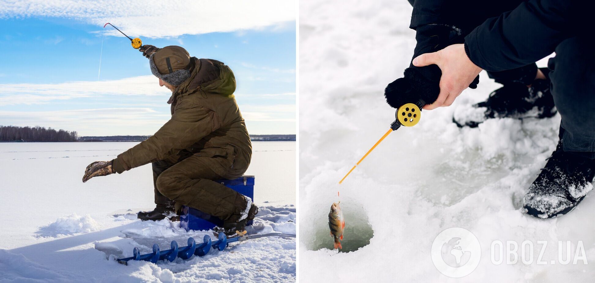 Под ледом: лучшие места в Украине для зимней рыбалки