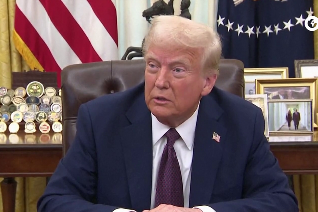 Трамп заявил, что Зеленский подтвердил готовность к мирному соглашению и заговорил о влиянии Китая на Россию. Видео