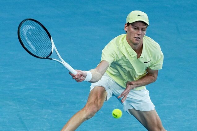 Яннік Сіннер без проблем дістався полуфіналу Australian Open, де зустрінеться з Беном Шелтоном