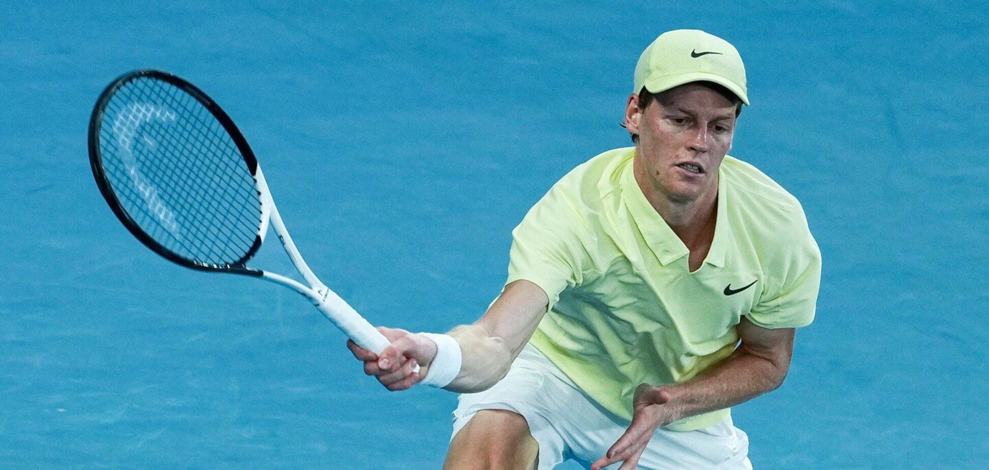 Яннік Сіннер без проблем дістався полуфіналу Australian Open, де зустрінеться з Беном Шелтоном