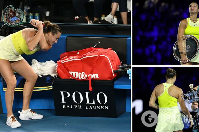 Улюблениця Лукашенка сенсаційно програла фінал Australian Open, злетіла з котушок і розридалася. Відео