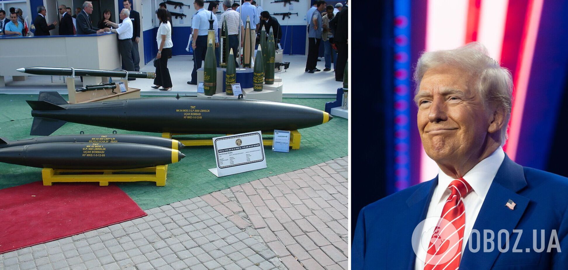 Трамп скасував рішення Байдена і наказав передати Ізраїлю 900-кілограмові авіабомби – ЗМІ