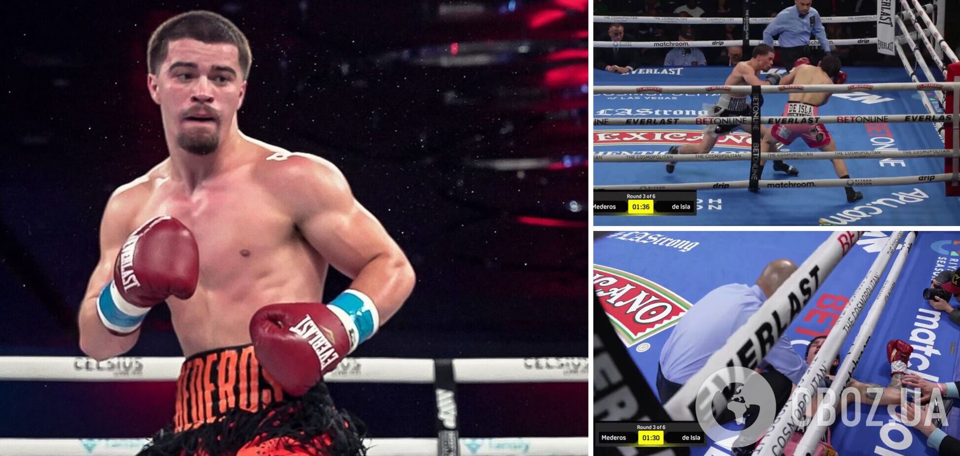 Непереможний боксер нокаутом року 'викинув' суперника із рингу. Відео